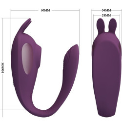 PRETTY LOVE - SHEY STIMULATOR & VIBRATOR KOSTENLOSE APP FERNSTRECKE LILA – Produktansicht 6