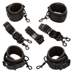 CALEXOTICS - NOCTURNAL BETTFESSELN LEDER VERSTELLBAR SCHWARZ – Produktansicht 2