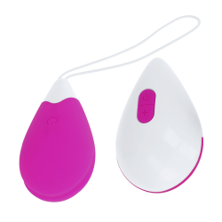 OHMAMA - VIBRIERENDES EI 10 MODI LILA UND WEISS – Produktansicht 2