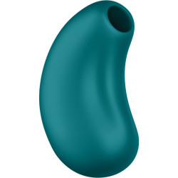 FUN FACTORY - CHERIE DOPPEL-LUFTPULS-VIBRATORFLASCHE GRÜN – Produktansicht 2