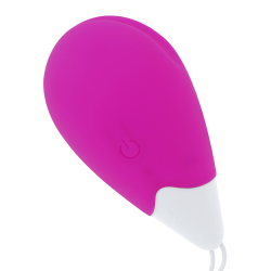 OHMAMA - VIBRIERENDES EI 10 MODI LILA UND WEISS – Produktansicht 3