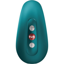 FUN FACTORY - CHERIE DOPPEL-LUFTPULS-VIBRATORFLASCHE GRÜN – Produktansicht 3