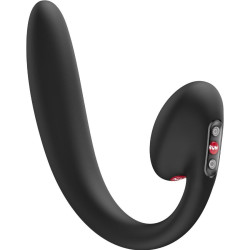FUN FACTORY - CRESCENDO Einsetzbarer Doppel-Luftpulsvibrator Schwarz