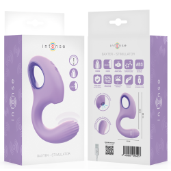 INTENSE - BAXTER VIBRATOR & STIMULATOR VIOLETT – Produktansicht 8