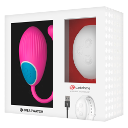 WEARWATCH - WATCHME-TECHNOLOGIE FERNBEDIENUNG EGG FUCHSIA / NIVEO – Produktansicht 5