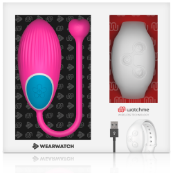 WEARWATCH - WATCHME-TECHNOLOGIE FERNBEDIENUNG EGG FUCHSIA / NIVEO – Produktansicht 7