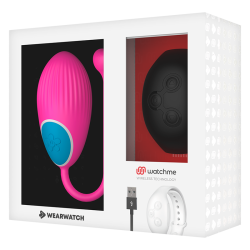 WEARWATCH - WATCHME-TECHNOLOGIE FERNBEDIENUNG EGG FUCHSIA / JET – Produktansicht 7
