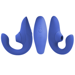 WOMANIZER - BLEND RABBIT VIBRATOR STIMULATOR VIBRANT BLUE – Produktansicht 2