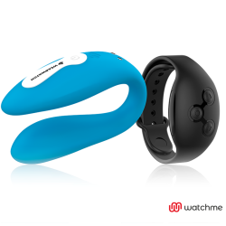 WEARWATCH - WATCHME DUAL TECHNOLOGY VIBRATOR INDIGO / JET – Produktansicht 2