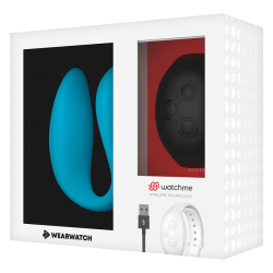 WEARWATCH - WATCHME DUAL TECHNOLOGY VIBRATOR INDIGO / JET – Produktansicht 5