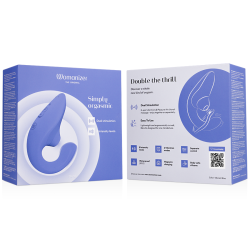 WOMANIZER - BLEND RABBIT VIBRATOR STIMULATOR VIBRANT BLUE – Produktansicht 7