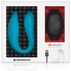WEARWATCH - WATCHME DUAL TECHNOLOGY VIBRATOR INDIGO / JET – Produktansicht 7