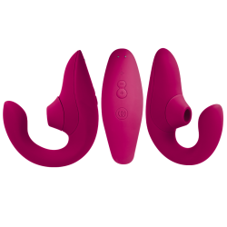WOMANIZER - BLEND RABBIT VIBRATOR STIMULATOR VIBRANT PINK – Produktansicht 2