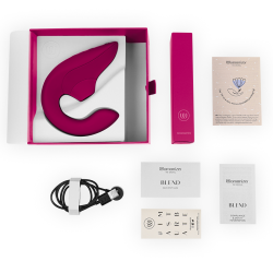 WOMANIZER - BLEND RABBIT VIBRATOR STIMULATOR VIBRANT PINK – Produktansicht 6