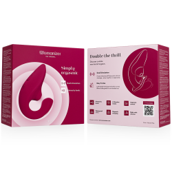WOMANIZER - BLEND RABBIT VIBRATOR STIMULATOR VIBRANT PINK – Produktansicht 7