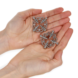 KINK - METALLISCHE BLUMEN-NIPPELKLAMMERN – Produktansicht 4