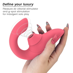 WOMANIZER - BLEND RABBIT VIBRATOR STIMULATOR VIBRANT ROSE – Produktansicht 3