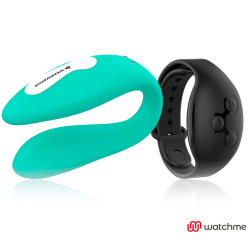 WEARWATCH - DUAL-TECHNOLOGIE VIBRATOR WATCHME AQUAMARINE / JET – Produktansicht 2