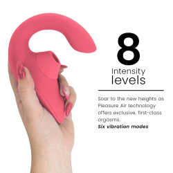 WOMANIZER - BLEND RABBIT VIBRATOR STIMULATOR VIBRANT ROSE – Produktansicht 5