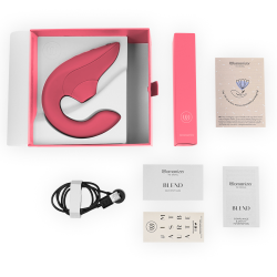 WOMANIZER - BLEND RABBIT VIBRATOR STIMULATOR VIBRANT ROSE – Produktansicht 6