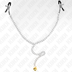 KINK - KETTENNIPPELKLAMMERN MIT GLOCKE 30 CM – Produktansicht 4
