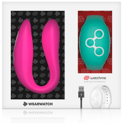 WEARWATCH - DUAL-TECHNOLOGIE-WATCHME-VIBRATOR FUCHSIA / MEERWASSER – Produktansicht 6
