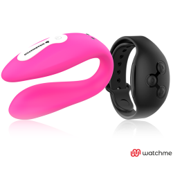 WEARWATCH - WATCHME DUAL TECHNOLOGY VIBRATOR FUCHSIA/AZABACHE – Produktansicht 2