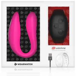 WEARWATCH - WATCHME DUAL TECHNOLOGY VIBRATOR FUCHSIA/AZABACHE – Produktansicht 6