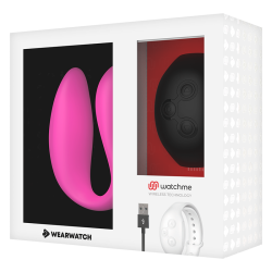 WEARWATCH - WATCHME DUAL TECHNOLOGY VIBRATOR FUCHSIA/AZABACHE – Produktansicht 7
