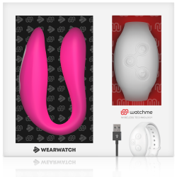 WEARWATCH - WATCHME DUAL TECHNOLOGY VIBRATOR FUCHSIA / SNOW – Produktansicht 7