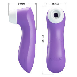 ROMANCE - KLITORIS-SAUGGERÄT MIT PULSATIONSTECHNOLOGIE LILA – Produktansicht 10