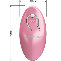 PRETTY LOVE - CAILEY NIPPELKLEMMEN 10 VIBRATIONEN FERNBEDIENUNG ROSA – Produktansicht 4