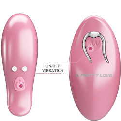 PRETTY LOVE - CAILEY NIPPELKLEMMEN 10 VIBRATIONEN FERNBEDIENUNG ROSA – Produktansicht 6