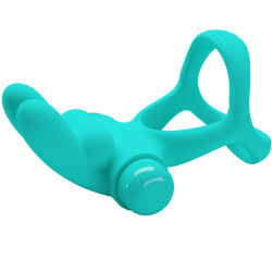 PRETTY LOVE - DANTE GREEN RABBIT VIBRATORRING – Produktansicht 3