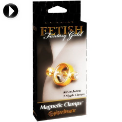 FETISH FANTASY GOLD - MAGNETIC CLAMPS – Produktansicht 4