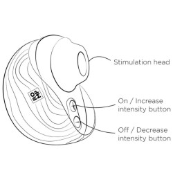 ROMP - SPIN CLITORAL SUCTION ANTITUDE WITH ROTATING OPING AND CLINGS – Produktansicht 13