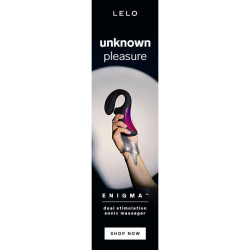 LELO - ENIGMA DOPPELSAUG-STIMULATIONSMASSAGER SCHWARZ – Produktansicht 9