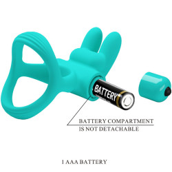 PRETTY LOVE - DANTE GREEN RABBIT VIBRATORRING – Produktansicht 6