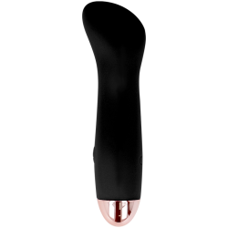 DOLCE VITA - AUFLADBARER VIBRATOR EINE SCHWARZE 7-GESCHWINDIGKEIT – Produktansicht 2