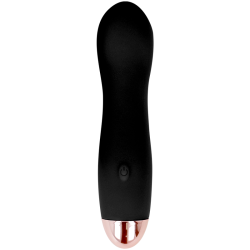 DOLCE VITA - AUFLADBARER VIBRATOR EINE SCHWARZE 7-GESCHWINDIGKEIT – Produktansicht 3