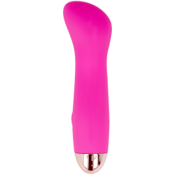 DOLCE VITA - AUFLADBARER VIBRATOR EINE ROSA 7 GESCHWINDIGKEIT – Produktansicht 2