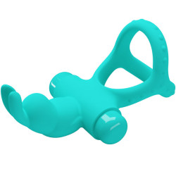 PRETTY LOVE - FIGGY GREEN RABBIT VIBRATORRING – Produktansicht 3