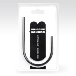 ALL BLACK - 8 MM HARNRÖHRENSONDE AUS SILIKON – Produktansicht 2