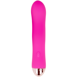 DOLCE VITA - AUFLADBARER VIBRATOR ZWEI ROSA 7 GESCHWINDIGKEITEN – Produktansicht 3