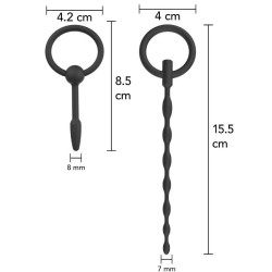 HIDDEN DESIRE - EXTREME STARTER SET HARNRÖHRENPLUGS 2 STÜCK – Produktansicht 4