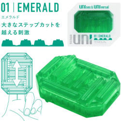 TENGA - UNI EMERALD MASTURBATOR-Fingerhut – Produktansicht 2