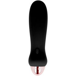 DOLCE VITA - AUFLADBARER VIBRATOR FÜNF SCHWARZ 7 GESCHWINDIGKEITEN – Produktansicht 2