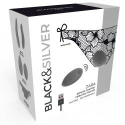 BLACK&SILVER - ZARA-STIMULATOR MIT FERNBEDIENUNG UND KOSTENLOSEM HÖSCHEN – Produktansicht 3
