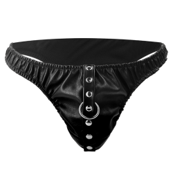 DARKNESS - SUBMISSION-TANGA MIT METALLKETTE – Produktansicht 4