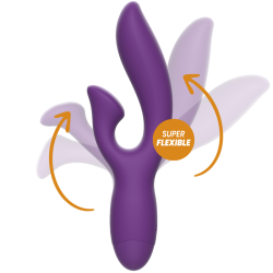 REWOLUTION - REWOFUN FLEXIBLER VIBRATOR MIT KANINCHEN – Produktansicht 2